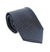 Emporio Armani Smokey Blue Geometric Men's Tie, 3"