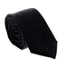 Emporio Armani Charcoal Tonal thin stripe Men's Tie – Made in Italy