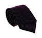 Emporio Armani Burgundy Dotted Men's Tie, 3"