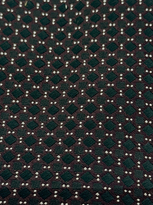 Emporio Armani Burgundy Dotted Men's Tie, 3"