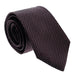 Emporio Armani Garnet Red Small Geometric Silk Tie – 3in
