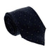 Emporio Armani Mens Blue Dotted Tie – Made in Italy