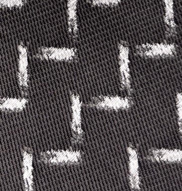 Emporio Armani Bronze White Graphic Silk Tie – 3in