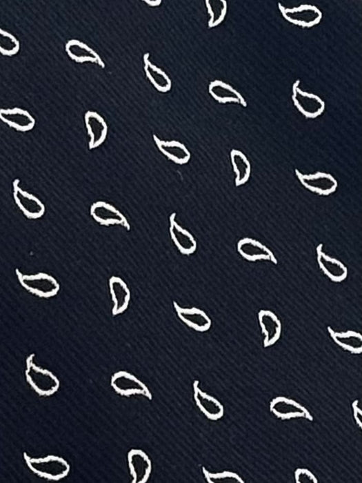 Emporio Armani Black Dotted Men's Tie, 3"