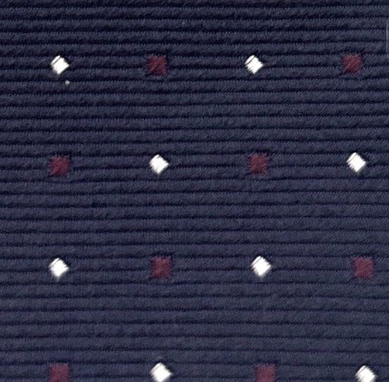 Emporio Armani Mens Night Blue Dotted Tie Made in Italy