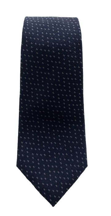 Emporio Armani Blue Dotted Men's Tie, 3"