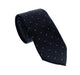 Emporio Armani Denim Blue Dotted pattern Men's Tie – Made in Italy