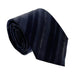 Emporio Armani Mens Night Blue Solid Tie – Made in Italy