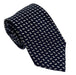Emporio Armani Marine Blue Geometric Men's Tie, 3"