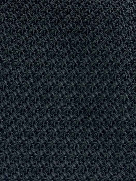 Emporio Armani Mens Blue Knitted Tie – Made in Italy