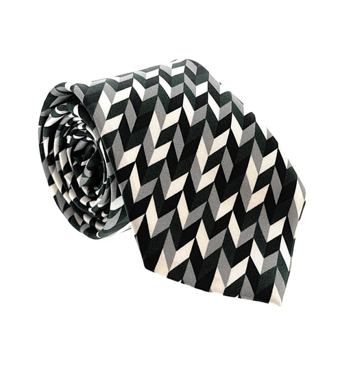 Emporio Armani Multicolor checkered Men's Tie, 3"