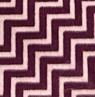 Emporio Armani Red Zigzag Pattern Silk-Linen Blend Tie – 3in