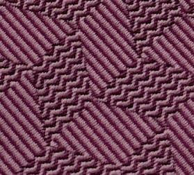 Emporio Armani Men’s Red Geometric Silk Necktie, 3"