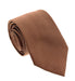 Emporio Armani Men’s Orange Dotted Weave Silk Necktie, 3"