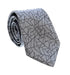Emporio Armani Men’s Light Blue Geometric Silk Necktie, 3"