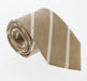 Emporio Armani Sand Striped 100% Silk Mens Tie