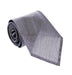 Emporio Armani Men’s Light Purple Cross Stitched Cotton Necktie, 3"