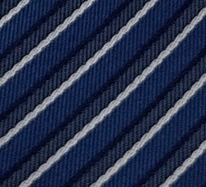 Emporio Armani Night Blue Striped Silk Tie – 3in