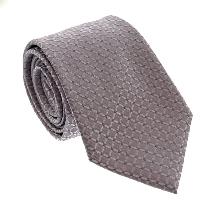 Emporio Armani Pink Diamond weave Men's Tie, 3"
