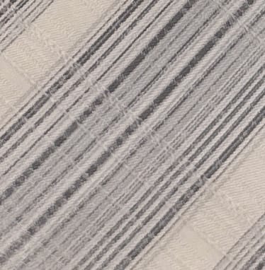 Emporio Armani White & Grey Regimental Stripe Silk Tie – 3in