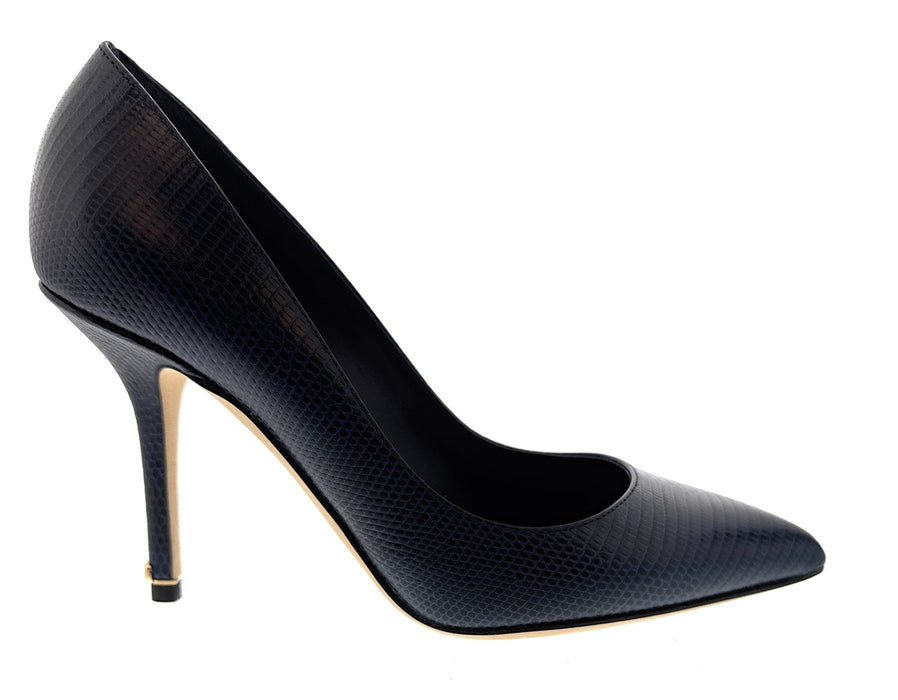 Dolce & Gabbana Black Leather Classic Pumps -EU37