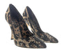 Dolce & Gabbana Leopard Crystal Adorned Leopard Patten Pump-EU36