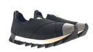 Dolce & Gabbana Black Neoprene Cap Toe Sneakers-EU38.5