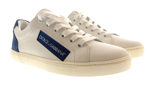 Dolce & Gabbana Navy/White Classic Colorblock Sneakers-EU36