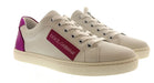 Dolce & Gabbana White/Fuchsia Classic Colorblock Sneakers-EU35