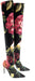 Dolce & Gabbana Black Stretch Floral Thigh-High Boots-EU37.5