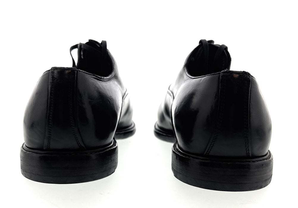 Dolce & Gabbana Men's Black Leather Brogue Dress Shoes-EU41