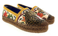 Dolce & Gabbana White Jungle Print Classic Espadrilles-37