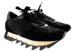 Dolce & Gabbana black Classic Womens Fashion Sneakers-35.5