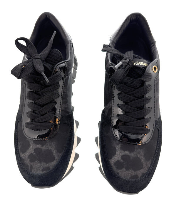 Dolce & Gabbana black Classic Womens Fashion Sneakers-35.5