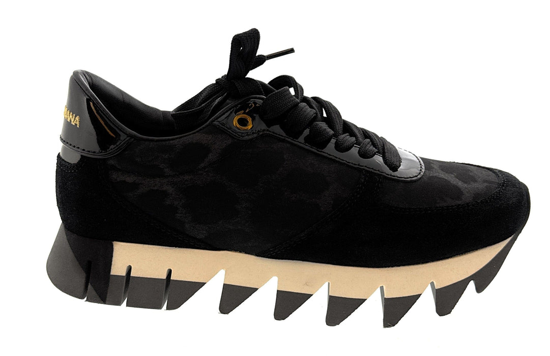 Dolce & Gabbana black Classic Womens Fashion Sneakers-35.5