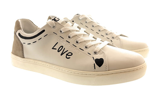 Dolce & Gabbana White Classic Womens Court Sneakers-39.5