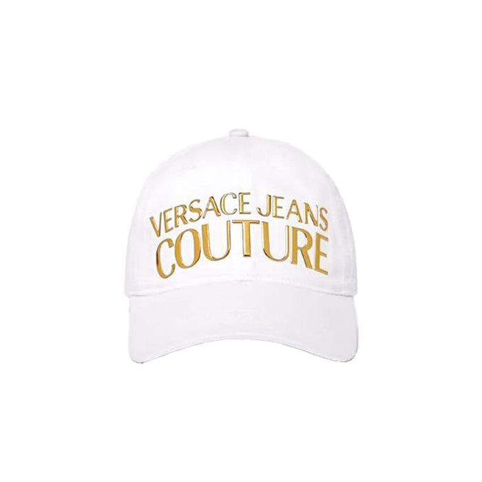 Versace Jeans Couture White/Gold Bold Signature Baseball Cap