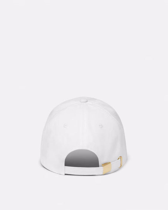 Versace Jeans Couture White/Gold Bold Signature Baseball Cap