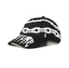 Versace Jeans Couture Black/White Chain Print Pattern Signature Baseball Cap