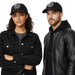 Versace Jeans Couture Black/White Classic Medallion Baseball Cap
