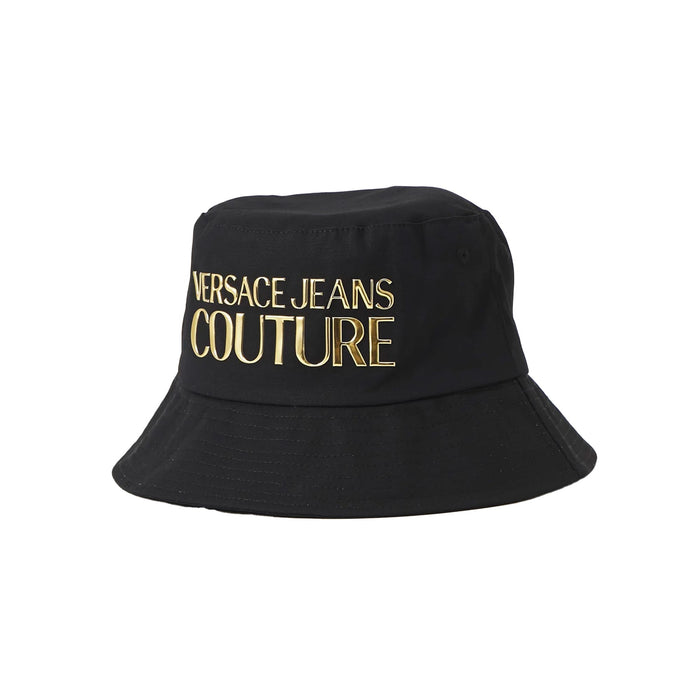 Versace Jeans Couture Black/Gold Classic Bold Gold Signature Bucket Hat