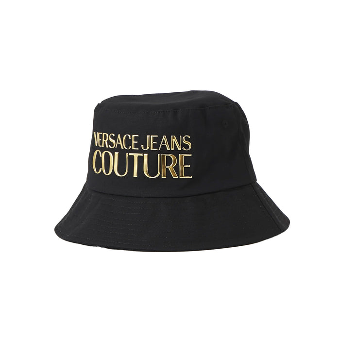 Versace Jeans Couture Black/Gold Classic Bold Gold Signature Bucket Hat