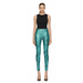 Versace Jeans Couture Aqua Lizard Print High-Waist Leggings - M