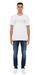 Versace Jeans Couture White/Gold Mens Signature Foil Print  T-Shirt