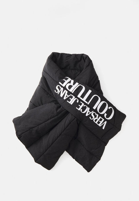 Versace Jeans Couture Signature Black Puffer Mens Shrug Shawl