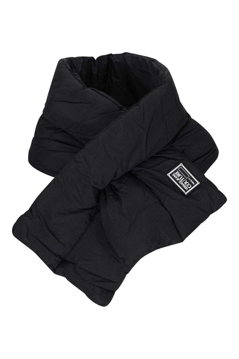 Versace Jeans Couture Signature Black Puffer Womens Scarf