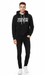 Versace Jeans Couture Black Cotton Mens Signature Hoodie-XL