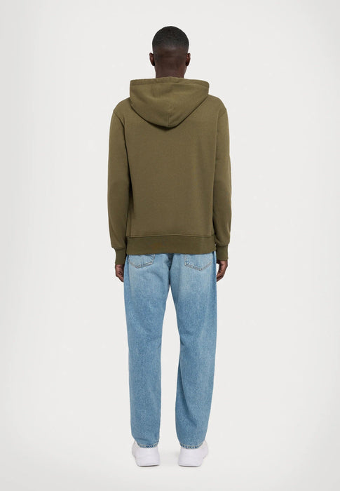 Versace Jeans Couture Olive  Cotton Mens Pink Chain Printed Hoodie