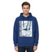 Versace Jeans Couture Steel Blue Cotton Mens Eagle Chain Print Hoodie-M