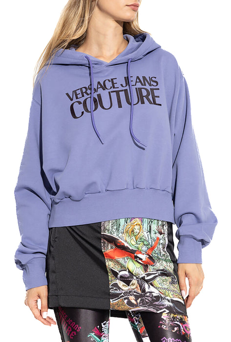 Versace Jeans Couture Twilight Signature Screen Printed Womens Sweatshirt-